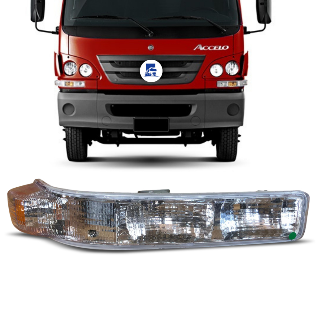 Lanterna Dianteira Seta Pisca Cristal Lado direito Mercedes-Benz Accelo Lado Direito