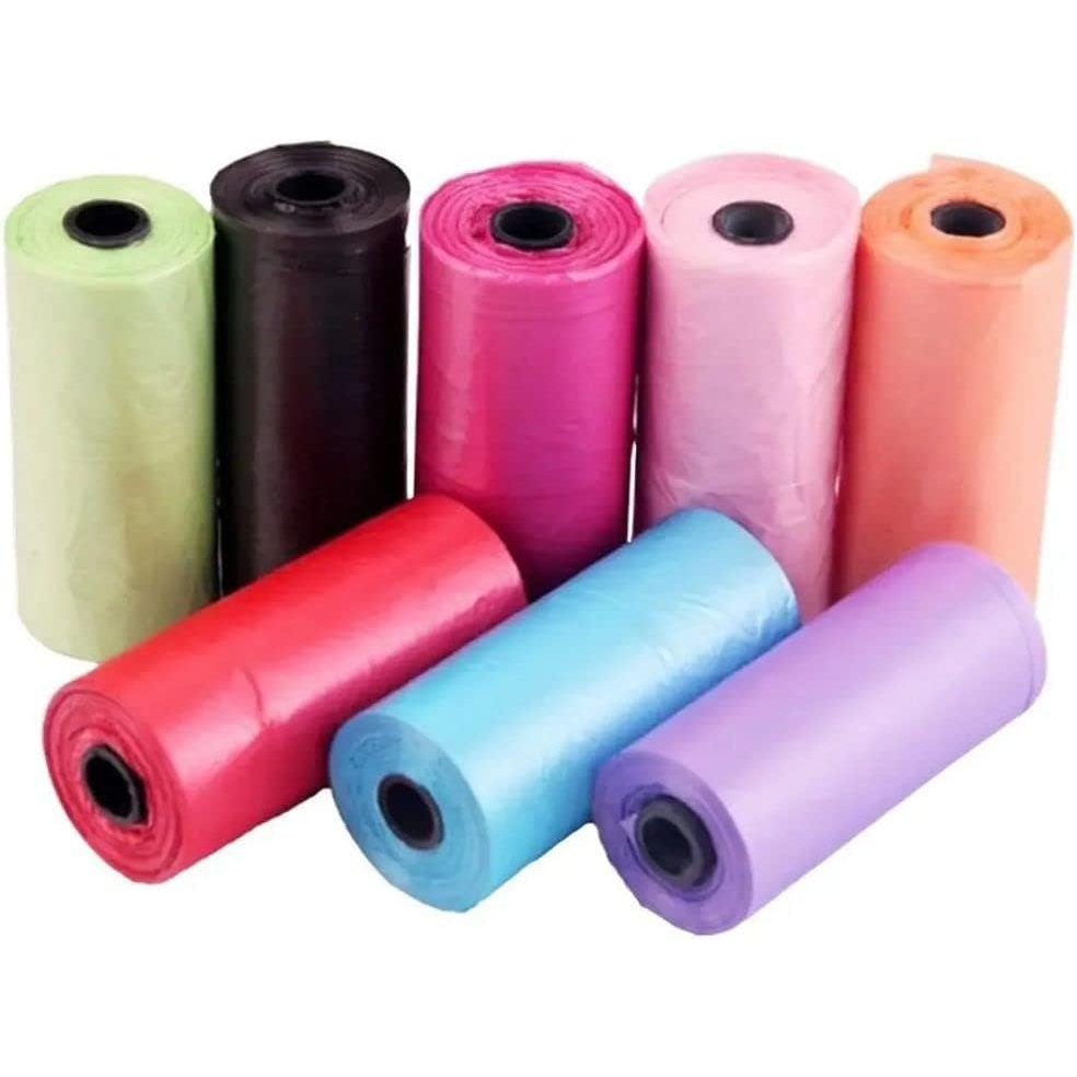Kit com 3,6,9 e 12 Refis Cata Caca Cachorro Saquinho Biodegradável P/ Pet