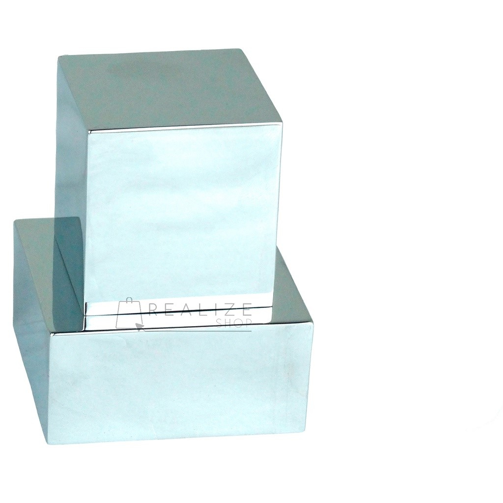 Acabamento Para Registro Pressão e Gaveta Padrão Deca Quadrado 100% METAL ALTO C-90 Cdg. 5517