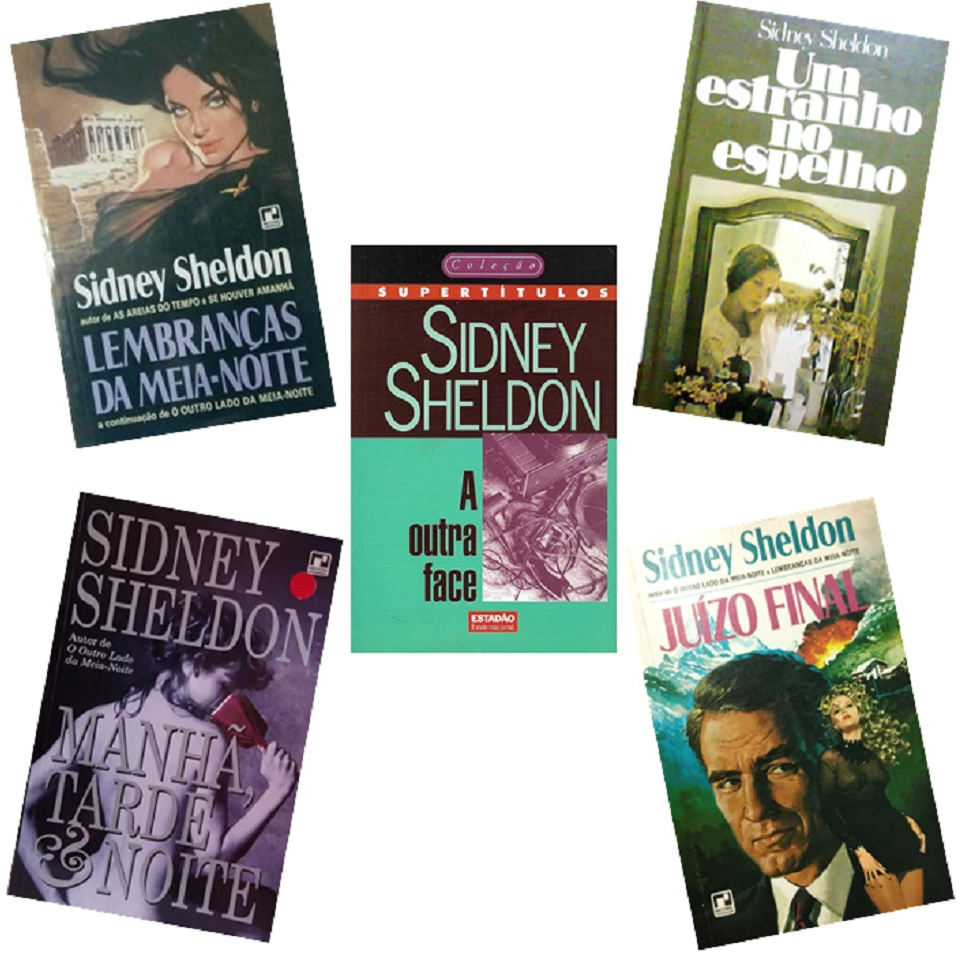 Livro Juízo Final - Um Estranho no Espelho - A Outra Face - A Ira dos Anjos - Sidney Sheldon - usado