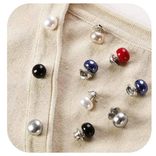 Kit 6 Peças Mini Broche Pin Botton Pérola Colorido Sortidos em Oferta na Shopee