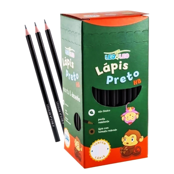 kit 20 Lápis Grafite HB Preto Lapis de Escrever em Oferta na Shopee