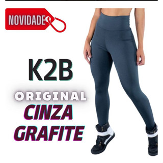 calça legging k2b original tecido grosso cos largo para academia dia a dia nao fica transparente Fidelma PROMOÇAO