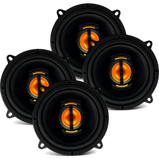 Kit 4 Alto Auto Falantes JbFlex + 5 Polegadas Som Porta Carro em Oferta na Shopee