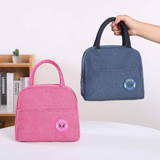 Lancheira Térmica De Mão Marmita Bolsa Ziper Necessaire Impermeável Portátil