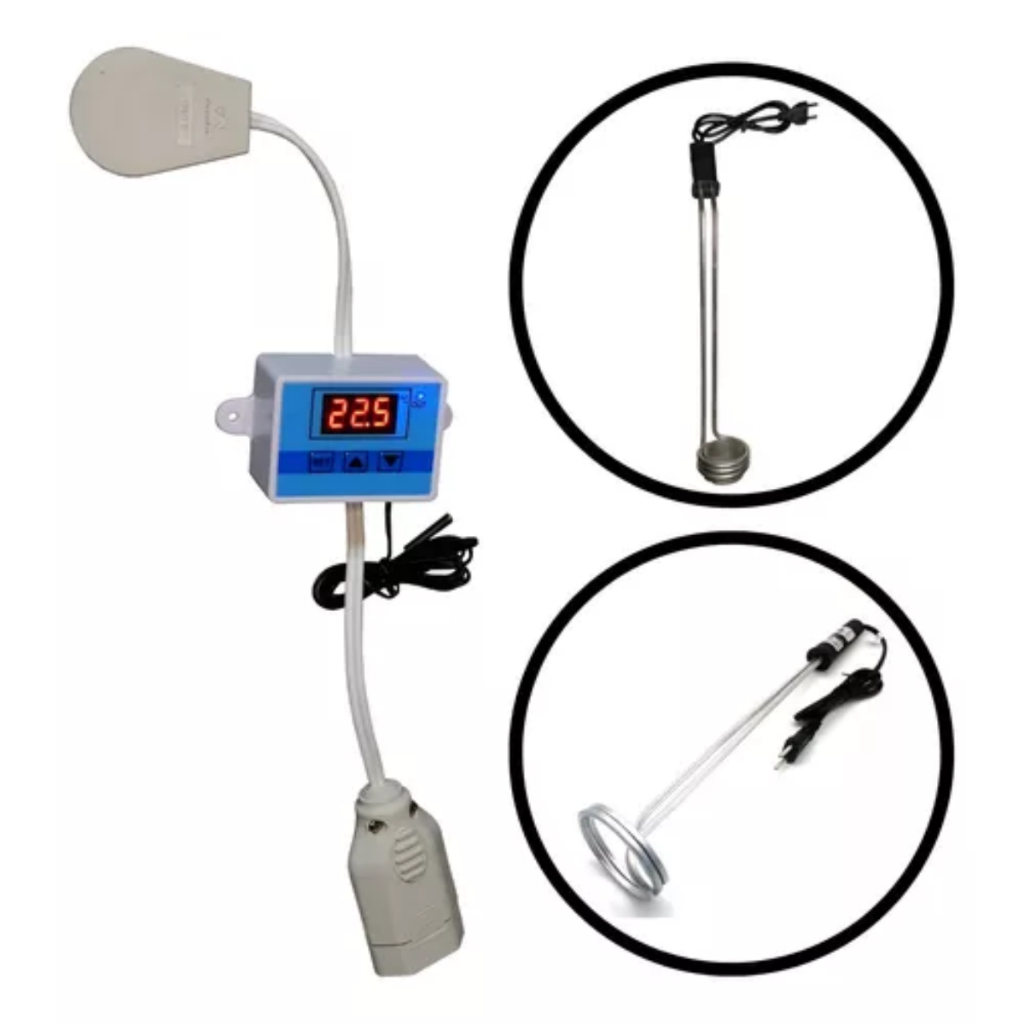 Controlador De Temperatura P/ Ebulidor Resistencia 2000w 110