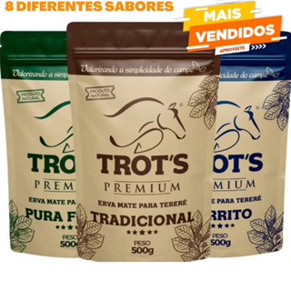 Trots Premium Erva Mate P/ Terere Diversos Sabores 500g Escolha o Sabor