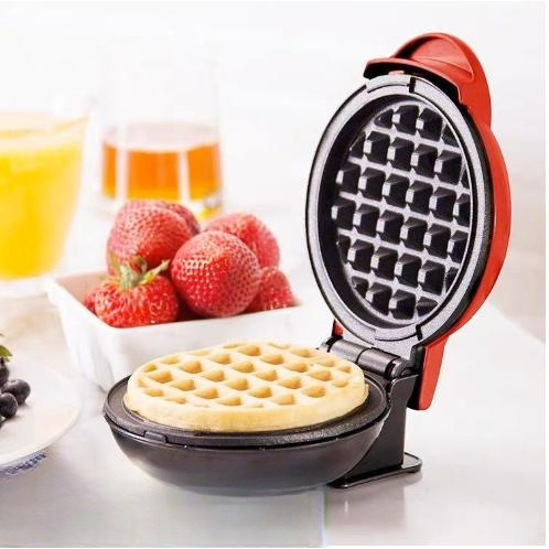 Mini Máquina de Waffle Elétrico 110v 550w Máquina para fazer Waffle