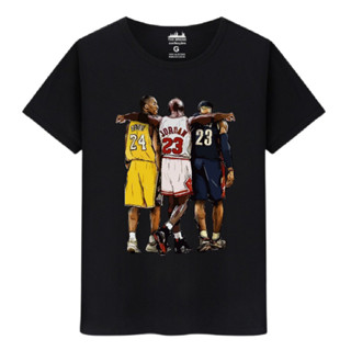 Camiseta Masculina Algodão Premium Lendas Basquete Kobe Lebron Michael