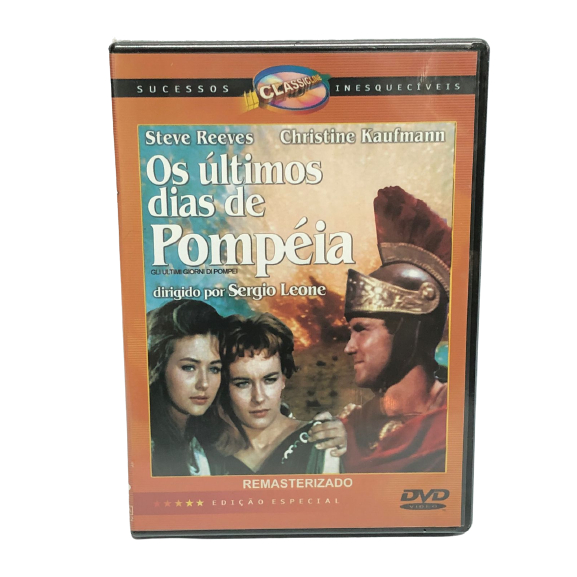Dvd Os Últimos Dia De Pompéia Steve Reeves Legendado