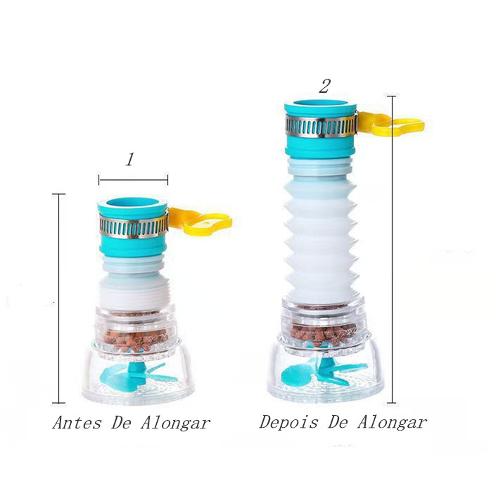 2 Unidade Torneira De Água Giratória 360° Com Filtro Torneira Cozinha Casa Promoção em Oferta na Shopee