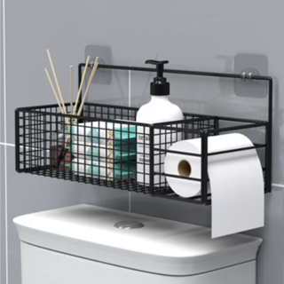 Prateleira para Banheiro Organizadora com Suporte de Papel e Cosméticos em Oferta na Shopee
