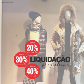 Adesivo para Vitrine de Loja Comercio Liquidação Promoção Desconto para Lojas em Oferta na Shopee