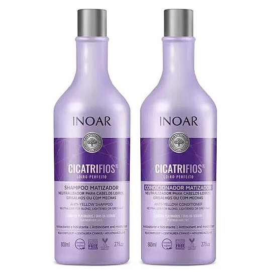 KIT INOAR LOIRO PERFEITO SHAMPOO+CONDICIONADOR 2X800ML em Oferta na Shopee