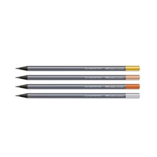Lapis Grafite Supersoft Faber Castell Glam Sortido Kit 4 Und