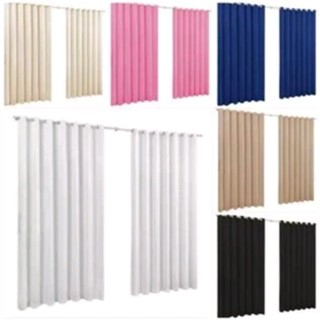 Cortina Roma Decoração 2,00m x 1,70m Sala Quarto Janela Cozinha Escritório Com Ilhós - Várias Cores em Oferta na Shopee