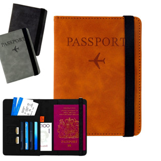 Carteira Porta Passaporte Documentos Viagem Alta Qualidade
