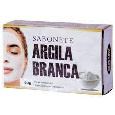 Sabonete em Barra de Argila Branca -2 uni