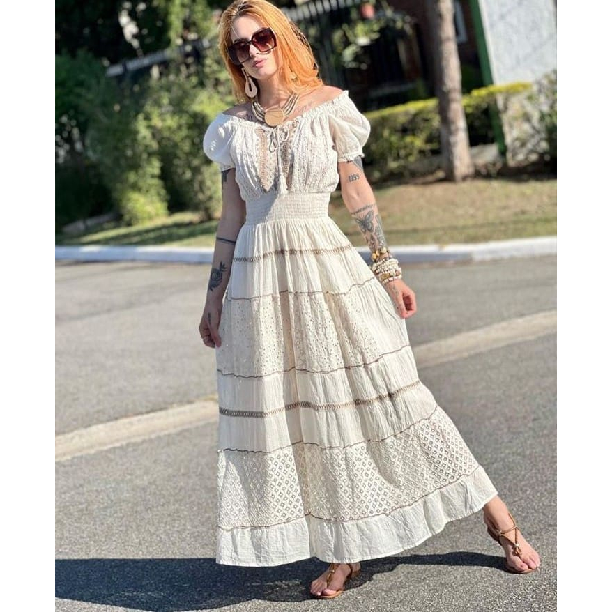 Vestido Indiano Ciganinha: Onde Comprar | BuscaProdutos