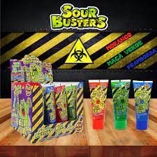 Bala Liquida Kids Sour Busters Mega Slime varios sabores