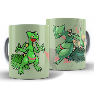 Caneca Sceptile Pokémon + Caixa - Xícara Divertida 325ML Cerâmica em Oferta na Shopee