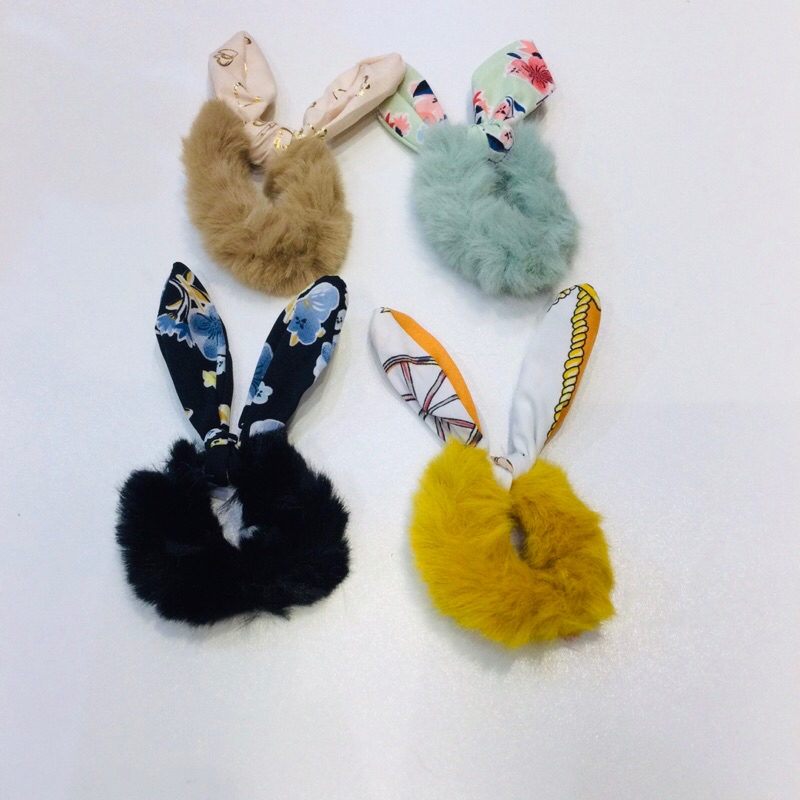 Tiara elástica de turbante para coelhinhos de moda coreana