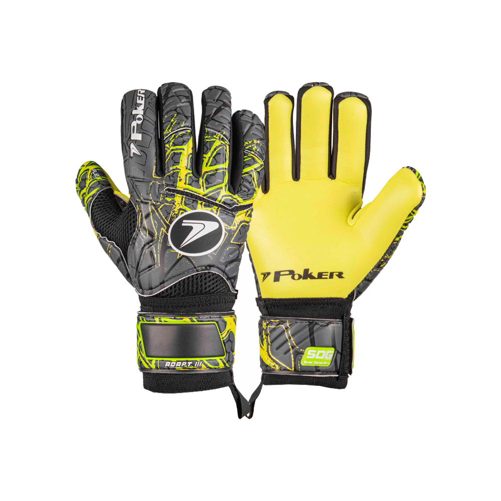 Luva Goleiro Campo Poker Adapt 3 Semi Profissional