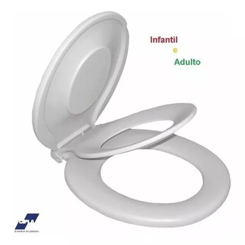 Assento Vaso Sanitário Tampa Bacio Redutor Infantil E Adulto