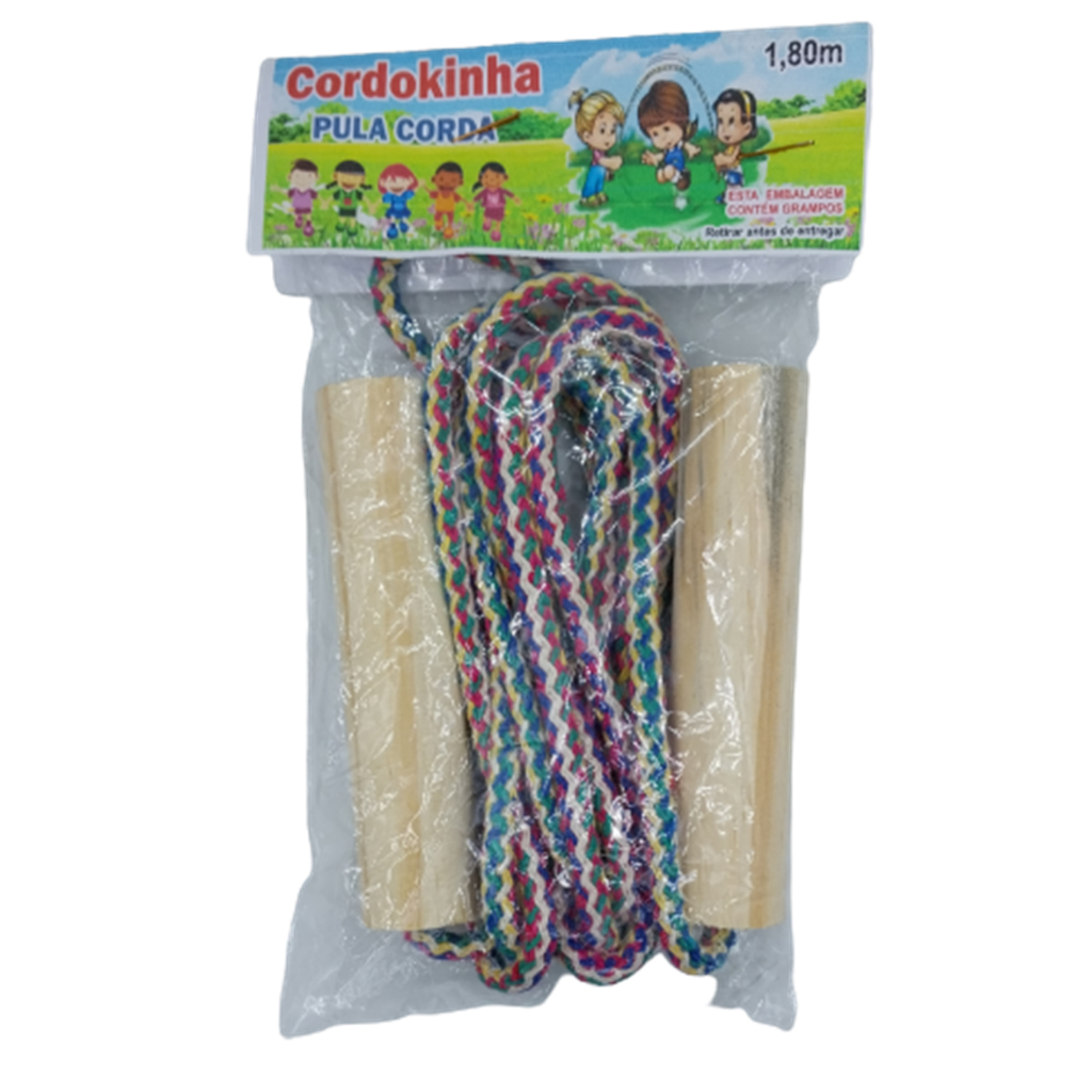 Kit 15 Corda De Pular Infantil 1,80m Lembrancinha