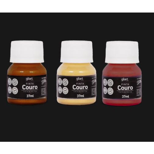 Pinta Couro Tinta Acrílica Gliart 37ml