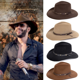 Chapéu Gustavo Lima Cowboy Country Masculino Feminino Unissex