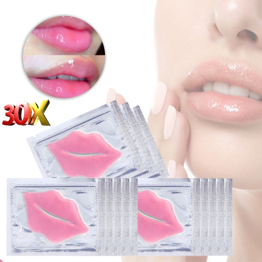 Máscaras Labial Hidratante Colágeno Boca Nutritiva 30 Und