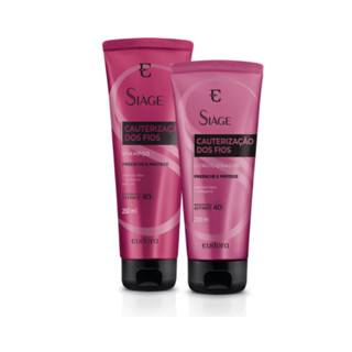 Kit Siàge Eudora Cauterização dos Fios Shampoo e condicionador