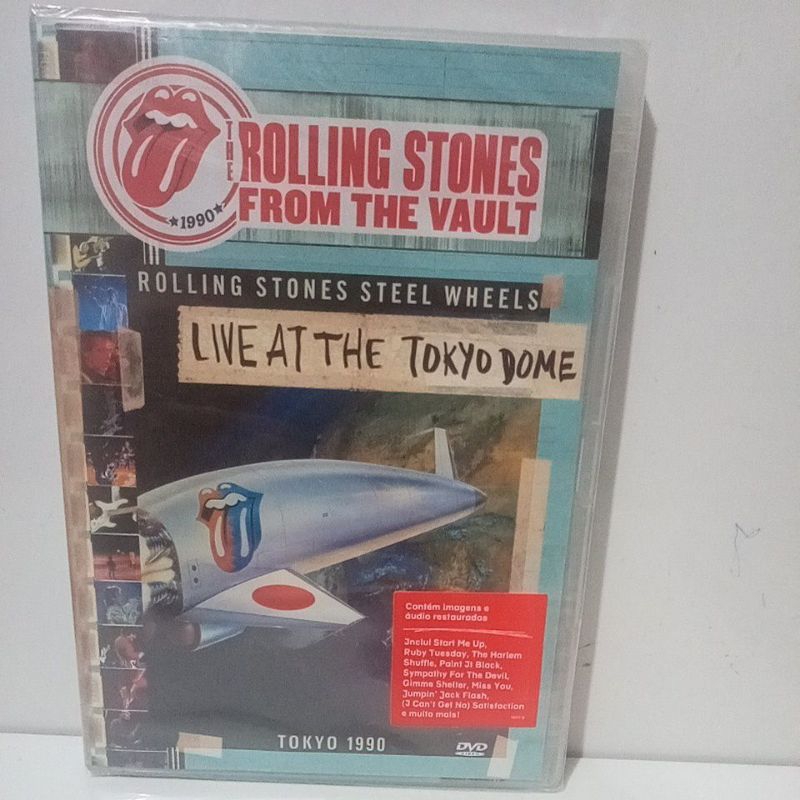 Dvd The Rolling Stones From The Vault Live At The Tokyo Dome Tokyo 1990 Lacrado de Fabrica original