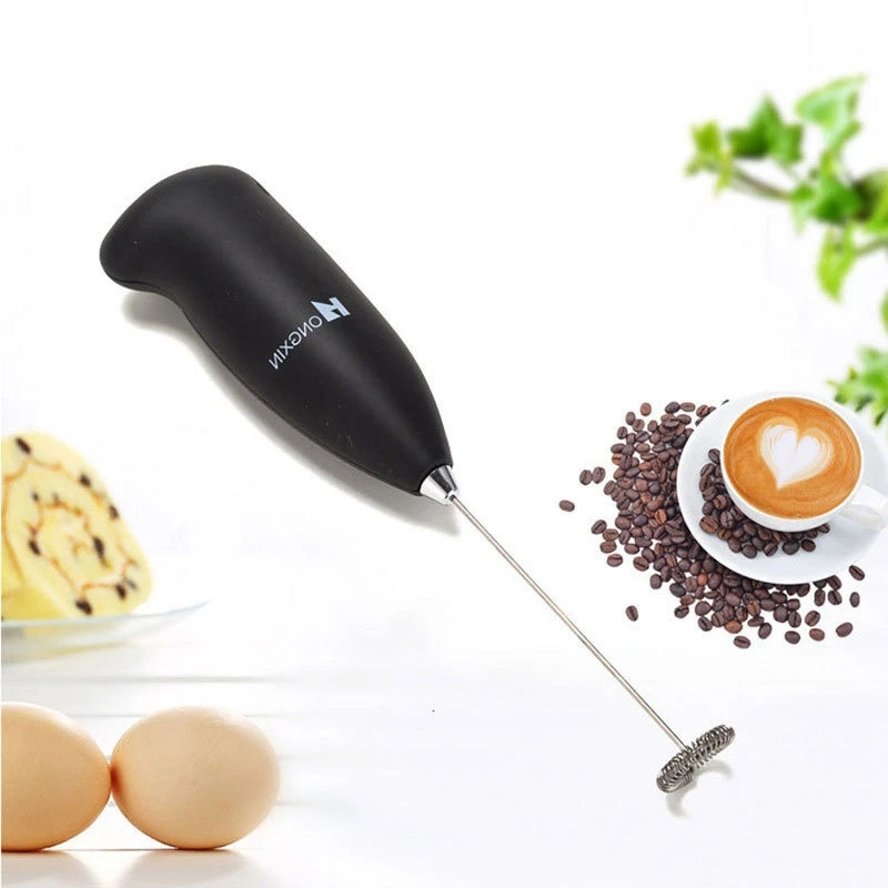 Mixer elétrico misturador bebidas batedor ovos espumador leite utensílio de cozinha