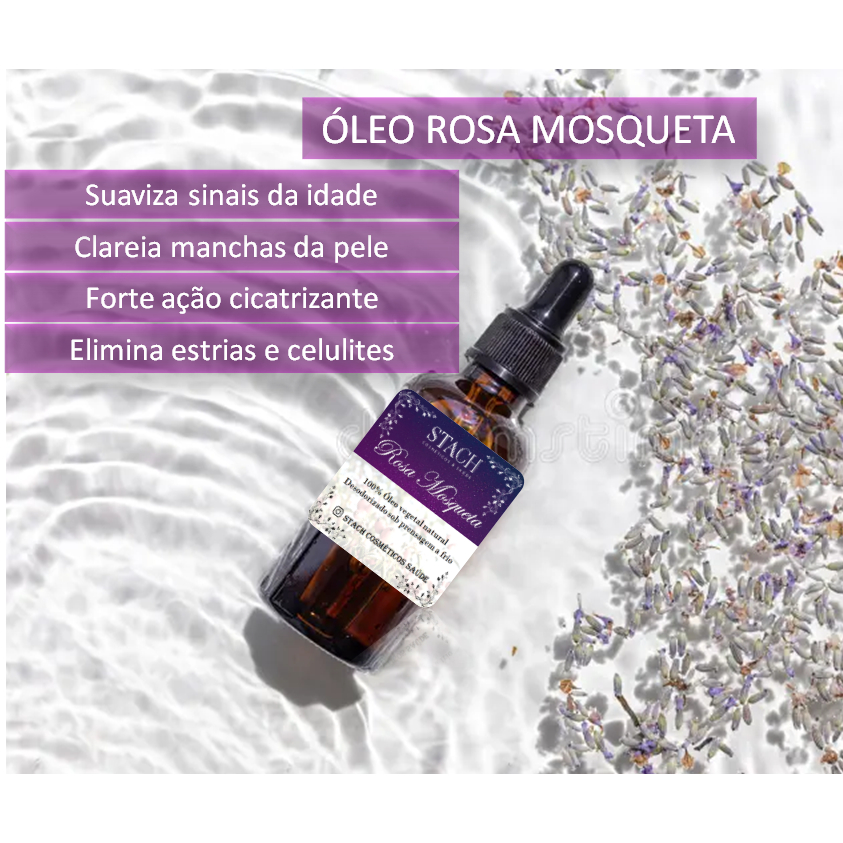 Óleo de rosa mosqueta 100% natural desodorizado sob prensagem a frio 30 ml - clareia a pele - hidratação - regeneração - rejuvenescimento - hidratante - regenerador - rejuvenescedor - antioxidante - antibacteriano5