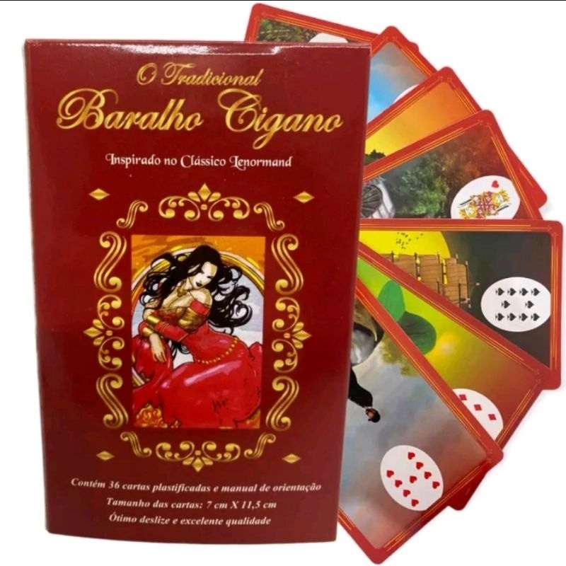 Baralho Cigano Lenormand Luxo: Onde Comprar | BuscaProdutos