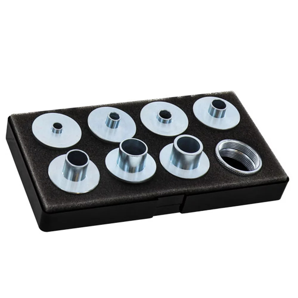 MILESCRAFT - KIT DE BUCHAS EM METAL PARA TUPIAS - SISTEMA MÉTRICO