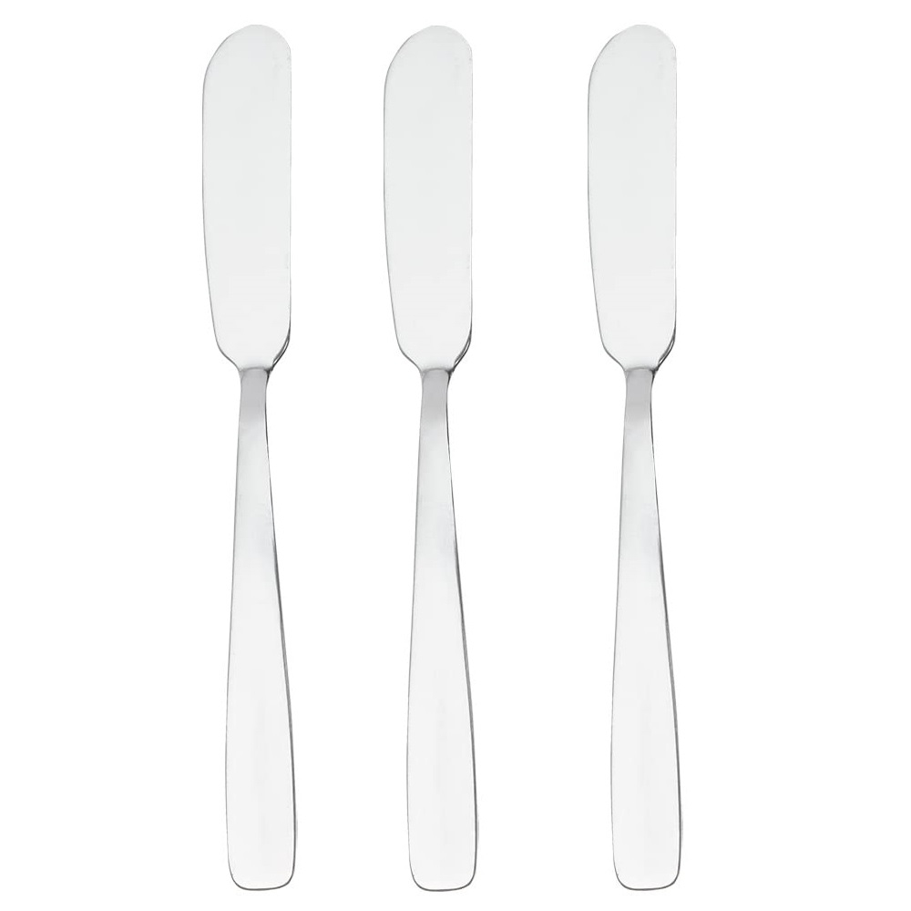 Jogo Espátula Para Manteiga, Patê E Geléia Aço Inox 4pçs 15cm VENDA