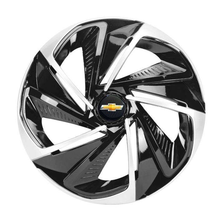 Calota Esportiva Nitro Aro 13 Black Silver Gm Corsa Celta Prisma Agile em Oferta na Shopee