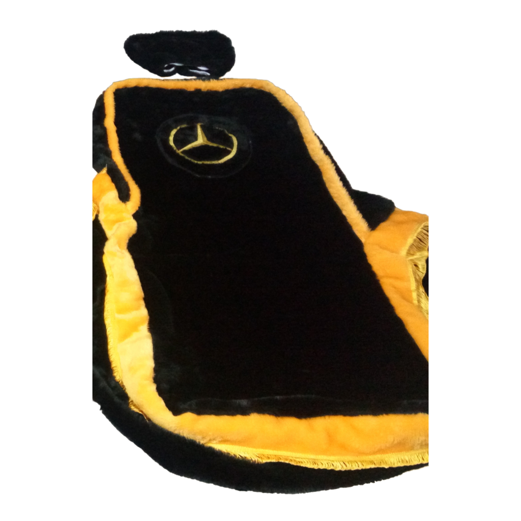 CAPA MOTORISTA + CAPA PAINEL + CORTINA FRENTE MB 709/710 LOGO PELUCIA