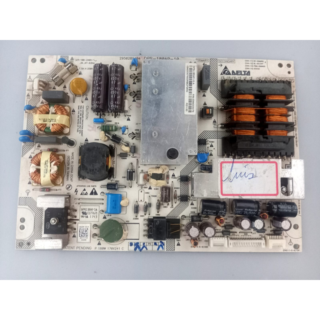 Placa Fonte H Buster Hbtv-42l03fd Dps-180ap-10