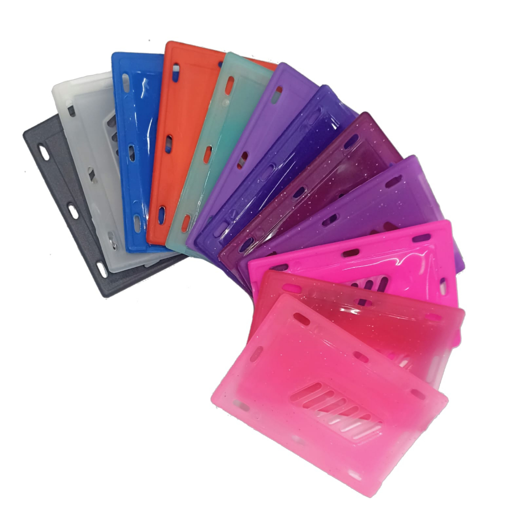 Protetor Capa Capinha Top Bilhete Único Crachá Cartão de Credito Carteirinha Escolar Diversas Cores em Oferta na Shopee