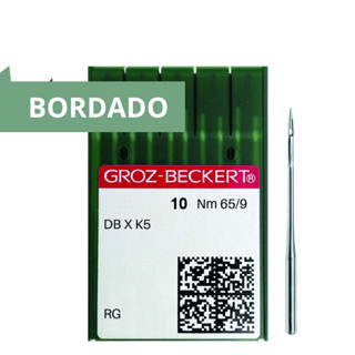 caixa de agulha para maquina de Bordado industrial DBxK5 -Groz Beckert 10 unid.