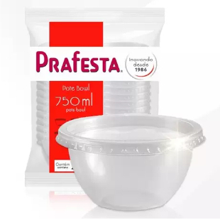 Pote Bowl 750ml Prafesta: Onde Comprar | BuscaProdutos