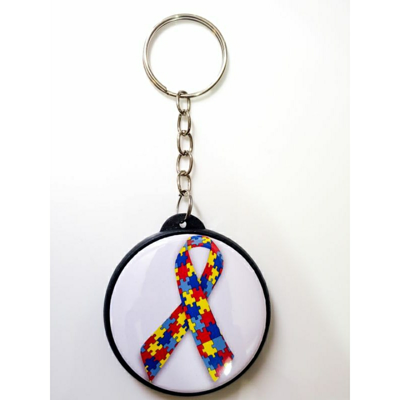 Bottons Autismo Chaveiro Autismo 4,5 cm Chaveiro Personalizado