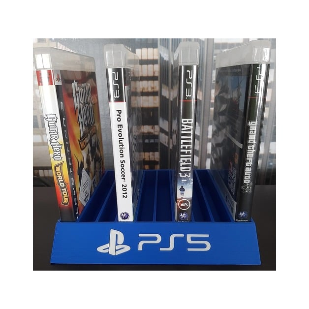 Suporte Case organizador Para Jogos Playstation 5 Ps5 Playstation 4 PS4 Playstation 3 PS3 Com 10 Slots