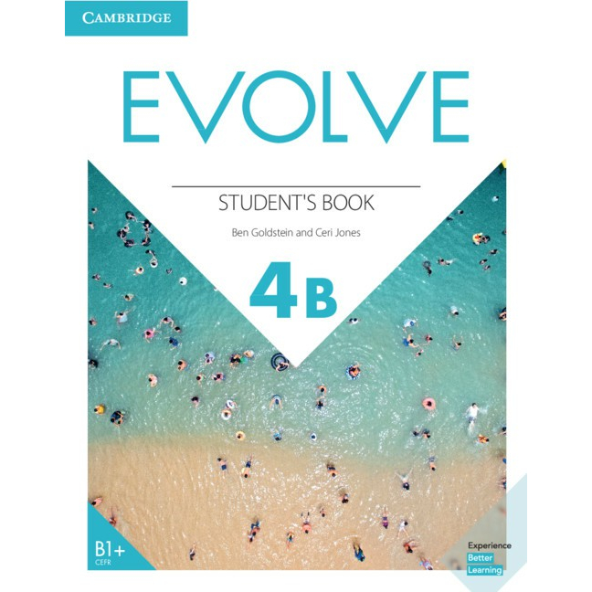 Curso Cambridge Evolve Level 4B student book integrado com workbook American English