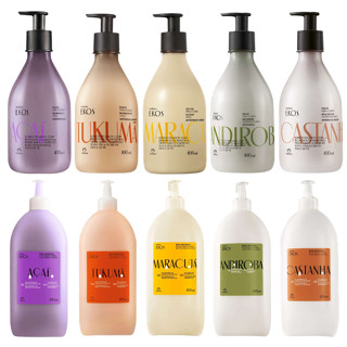 Polpa Hidratante para o Corpo Ekos Natura 400ml (Regular ou Refil): Castanha, Maracujá, Aç...
