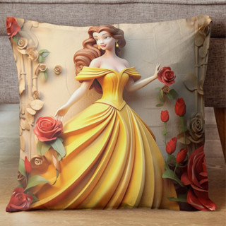 CAPA DE ALMOFADA PRINCESAS.